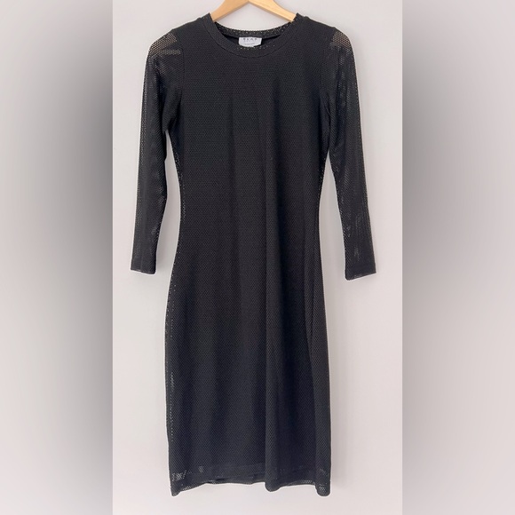 BLAK Dresses & Skirts - Elegant Black Mesh Dress (Summer Sale)